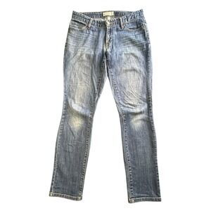 Banana Republic Jeans Womens Size 26/2 Blue Straight Leg Stretch